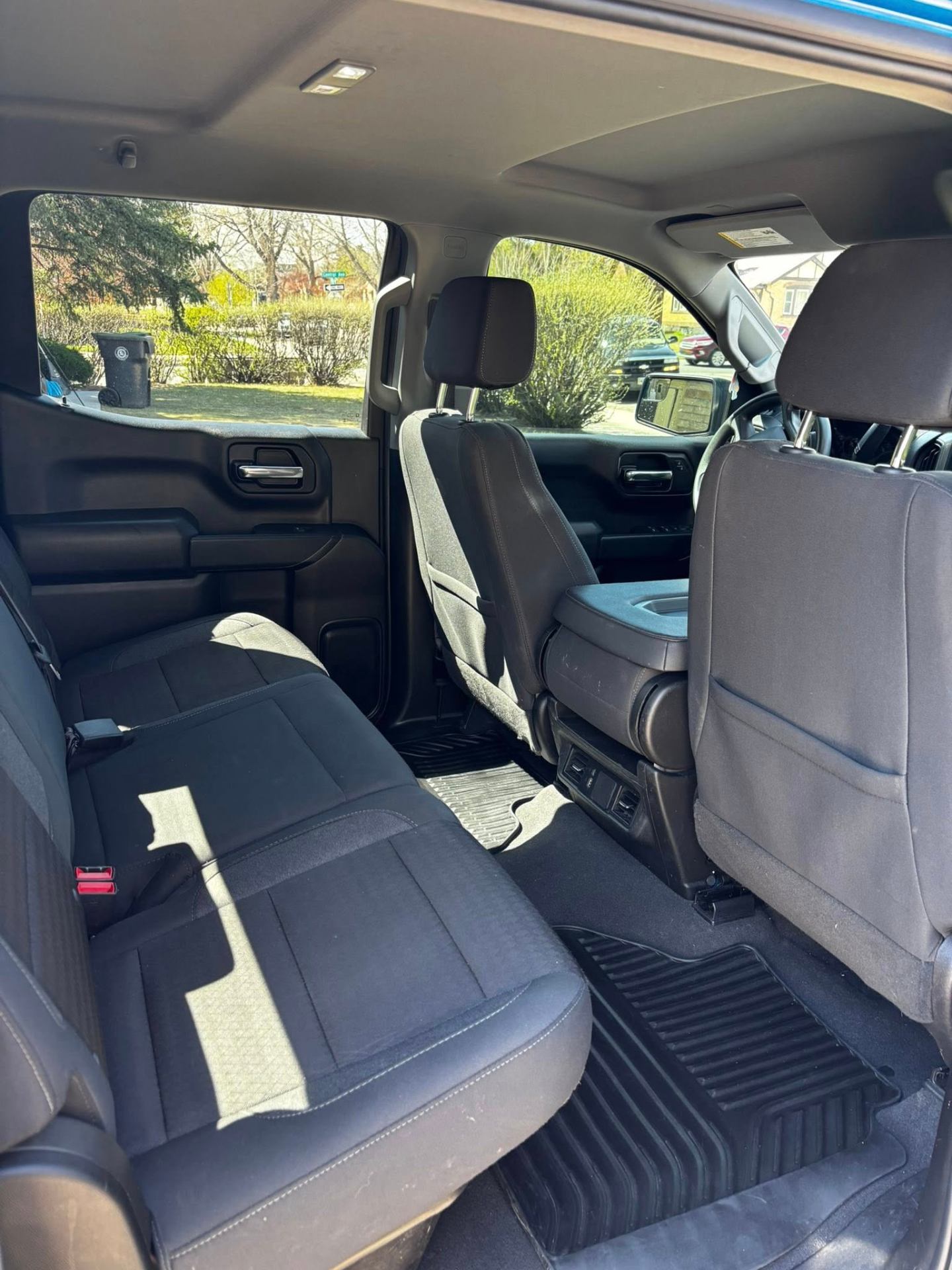 Rear Seat Interior Clean